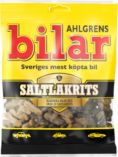 Ahlgrens Bilar Saltlakrits p&aring;se 100g x 42st godis grossist