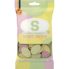 S-M&auml;rke Surt Skum 70g x 14st godis grossist