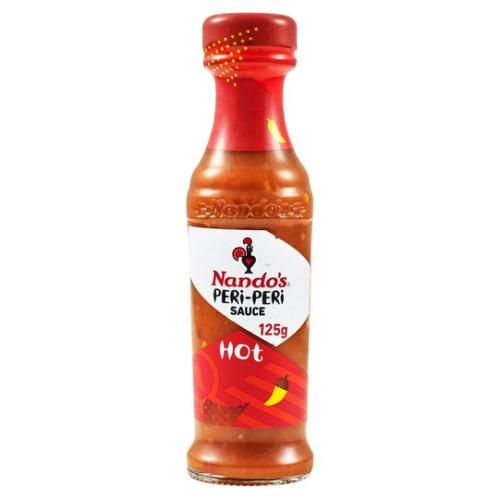 Nandos Peri Peri Sauce - Hot 125ml x 6st