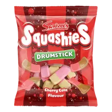Swizzels Drumstick Squashies Cherry Cola 120g x 12st godis grossist