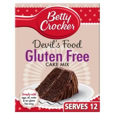 Betty Crocker Gluten Free Devils Food Cake Mix 425g x 6st godis grossist