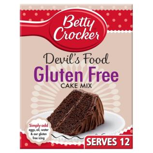 Betty Crocker Gluten Free Devils Food Cake Mix 425g x 6st godis grossist