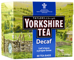 Taylors Yorkshire Decaf Tea 80st x 5st godis grossist