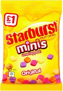 Starburst Minis 137g x 16st