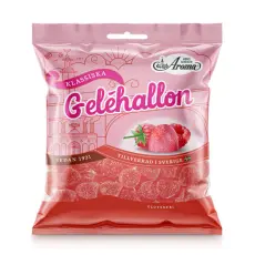 Aroma Gelehallon 80g x 20st godis grossist