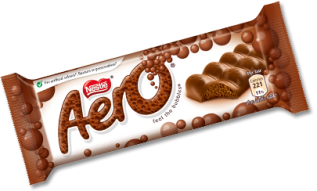 Aero Bubbly Milk Chocolate Bar 36g x 24st