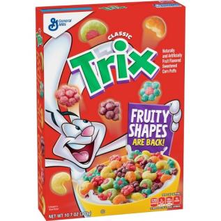 Trix Cereal Fruity Shapes 303g x 12st