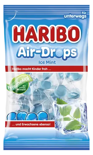 Haribo Air-Drops Ice Mint 100g x 12st