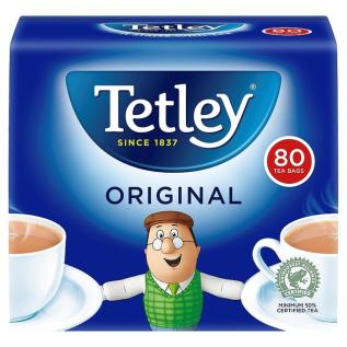 Tetley Original Tea Bags 80-pack x 6st godis grossist