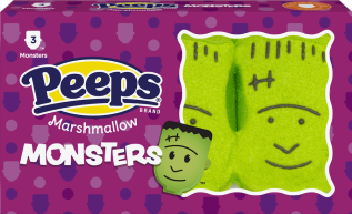 Peeps Marshmallow Monsters 42g x 24st godis grossist