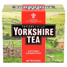 Yorkshire Tea 80 Tea Bags 250g x 5st