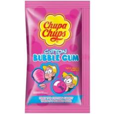 Chupa Chups Cotton Bubble Gum Tutti Frutti Flavour 11g x 12st