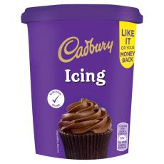 Cadbury Chocolate Icing 400g x 6st godis grossist
