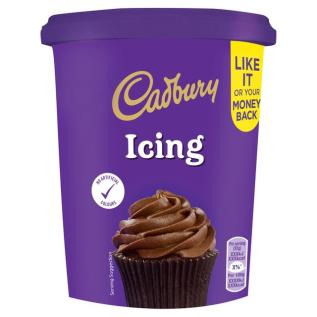 Cadbury Chocolate Icing 400g x 6st godis grossist
