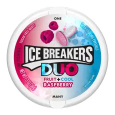 IceBreakers DUO Raspberry Mints 36g x 8st