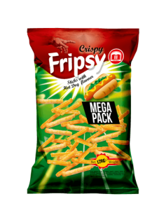 Fripsy Crispy Sticks Hot Dog 120g x 12st godis grossist