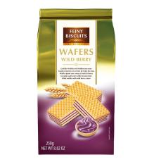 Feiny Biscuits Wafers Wild Berry 250g x 10st