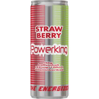 Powerking Strawberry 25cl x 24st godis grossist