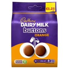 Cadbury Dairy Milk Orange Buttons 85g x 10st