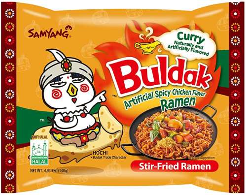 Samyang Buldak Hot chicken Curry flavor 140g