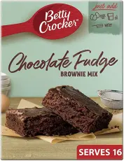 Betty Crocker Chocolate Fudge Brownie Mix 415g x 6st godis grossist