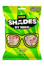 Shades By Niko Sour Ultimate Vibes 150g x 18st godis grossist