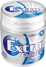 Wrigleys Extra Tuggummi White Sweet Mint Burk 84g x 6st godis grossist