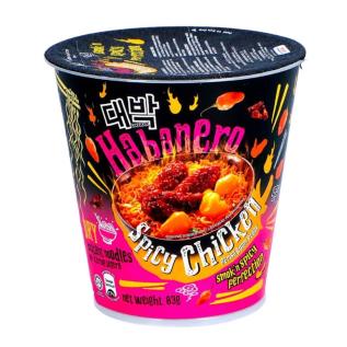 Daebak Noodle Bowl Habanero Spicy Chicken 79g x 24st godis grossist
