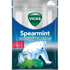 Vicks Spearmint Sugar Free 72g x 20st godis grossist