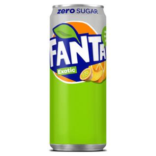 Fanta Exotic Zero 33cl x 20st godis grossist