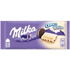 Milka Oreo White Chokladbar 100g x 22st godis grossist