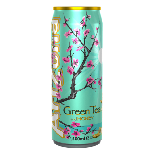 Arizona Green Tea Honey 500ml x 12st