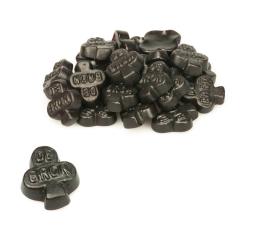 De Bron Zoute Klavertjes Sugarfree 1kg godis grossist