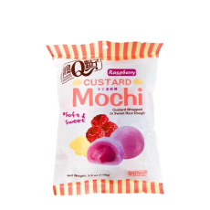 Taiwan Dessert Custard Mochi Raspberry Flavour 110g x 12st