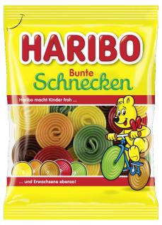 Haribo Bunte Schnecken 160g x 18st godis grossist