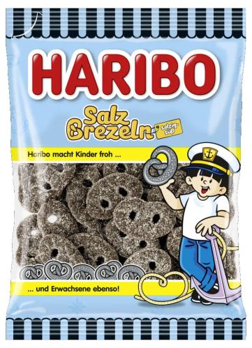 Haribo Salz Brezeln 175g x 24st