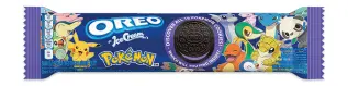 Oreo Pokemon Ice Creme Blueberry Rulle 119.6g x 24st