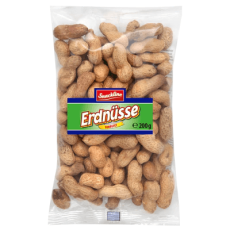 Snackline Jordnötter med Skal 200g x 24st