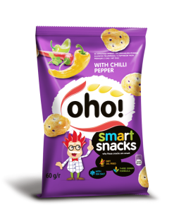 OHO Snacks Chilli Pepper 50g x 30st godis grossist