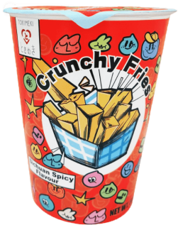Tokimeki Crunchy Potato Fries Sichuan Spicy 50g x 20st godis grossist