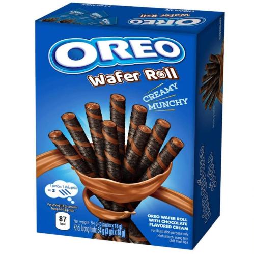 Oreo Wafer Rolls Chocolate 54g x 20st