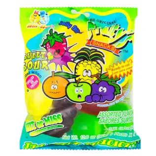 Din Don Fruitys Ju-C Sweet & Sour 360g x 10st godis grossist