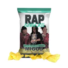 Rap Snacks Migos Sour Cream With A Dab Of Ranch 71g x 12st