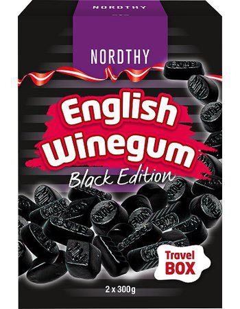Nordthy English Winegum Black Edition Family Mix 600g x 5st